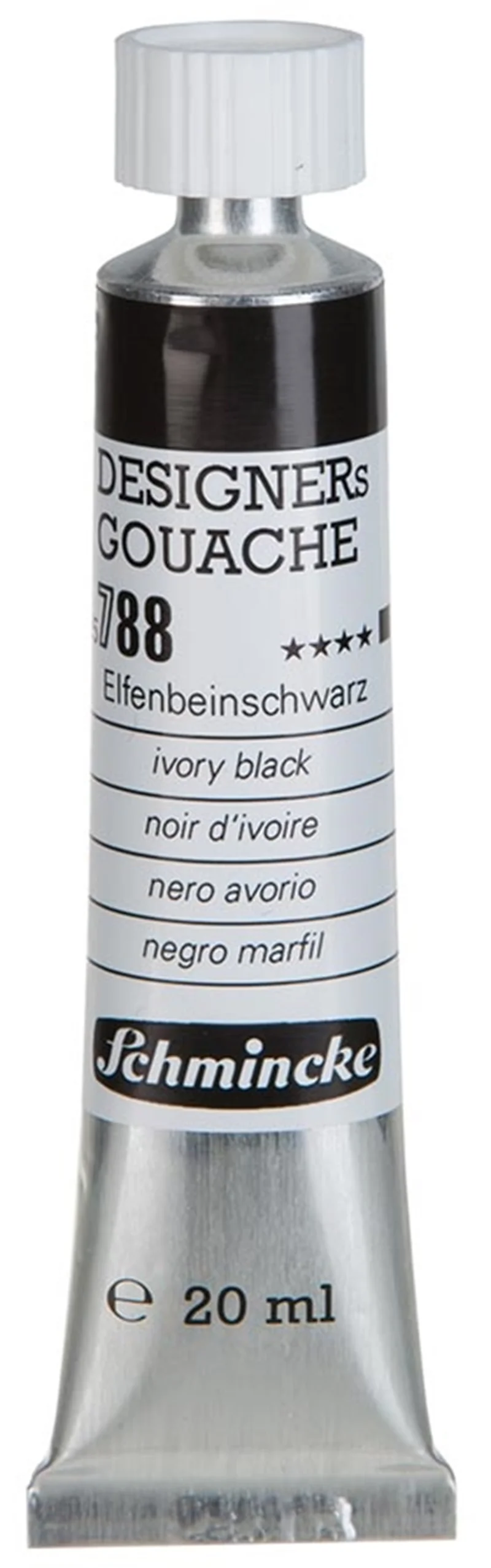 SCHMİNCKE HKS DESİGNERS' GOUACHE GUAJ BOYA 20 ML TÜP 788 IVORY BLACK 25788007