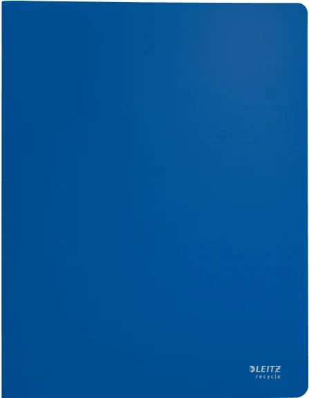LEITZ SUNUM DOSYASI RECYCLE PP A4 20 Lİ L-4676 MAVİ
