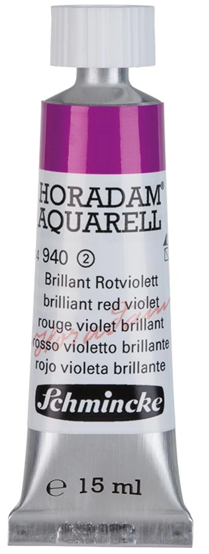 SCHMİNCKE HORADAM AQUARELL ARTİST SULU BOYA 15 ML TÜP SERİ 2 940 BRİLLİANT RED VİOLET 14940006