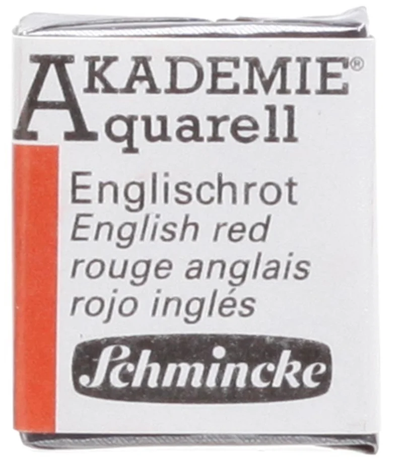 SCHMİNCKE AKADEMİE AQUARELL YARIM TABLET SULU BOYA 666 ENGLİSH RED 16666044