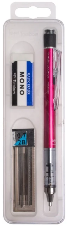 TOMBOW VERSATİL KALEM MONO GRAPH OKUL SETİ 0.7 PEMBE KUTULU T-SH-MG 81R7.K3