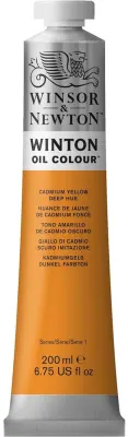 W&amp;N YAĞLI BOYA WINTON 200 ML CADMIUM YELLOW DEEP HUE 115 (46) WN-1437115