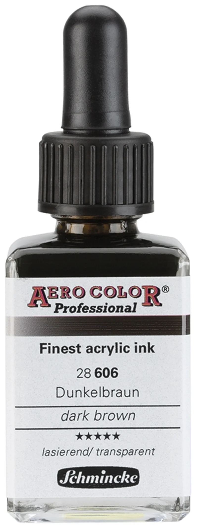 SCHMİNCKE AERO COLOR AKRİLİK MÜREKKEP 28 ML 606 DARK BROWN 28606023