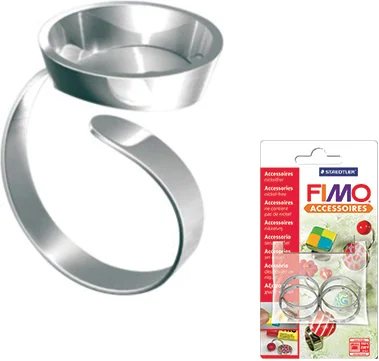 FIMO AKSESUAR JEWELLERY RING ROUND 8625 01 06