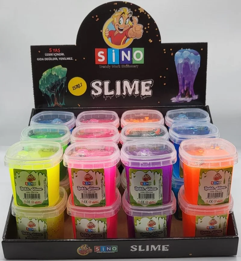 SİNO SLİME ZIPLAYAN METALİK 140 GR SLMS5130