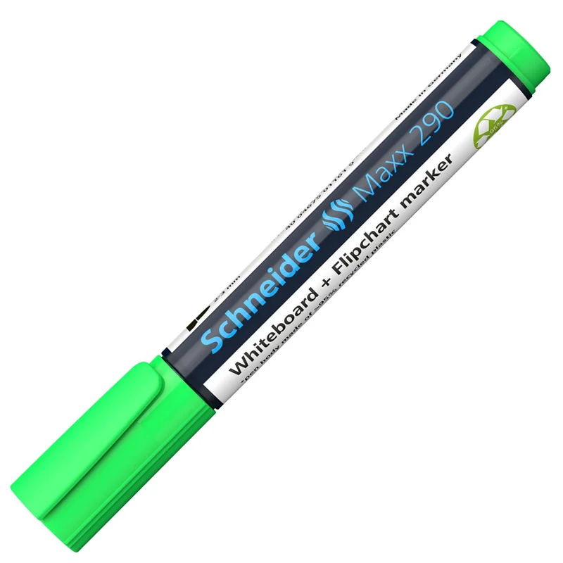 SCHNEIDER BEYAZ TAHTA KALEMİ MAXX 290 AÇIK YEŞİL SCM302