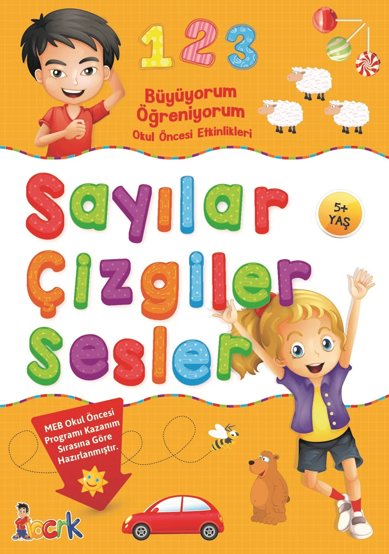 BICIRIK - BÜYÜYORUM ÖĞRENİYORUM SAYILAR ÇİZGİLER SESLER