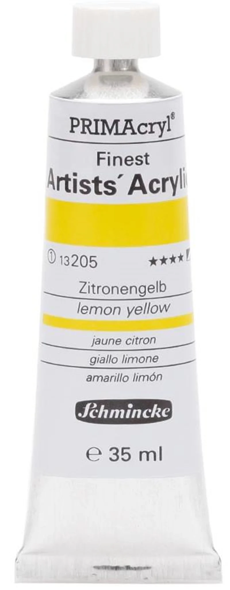 SCHMİNCKE PRİMACRYL ARTİST AKRİLİK BOYA 35 ML SERİ 1 205 LEMON YELLOW 13205009