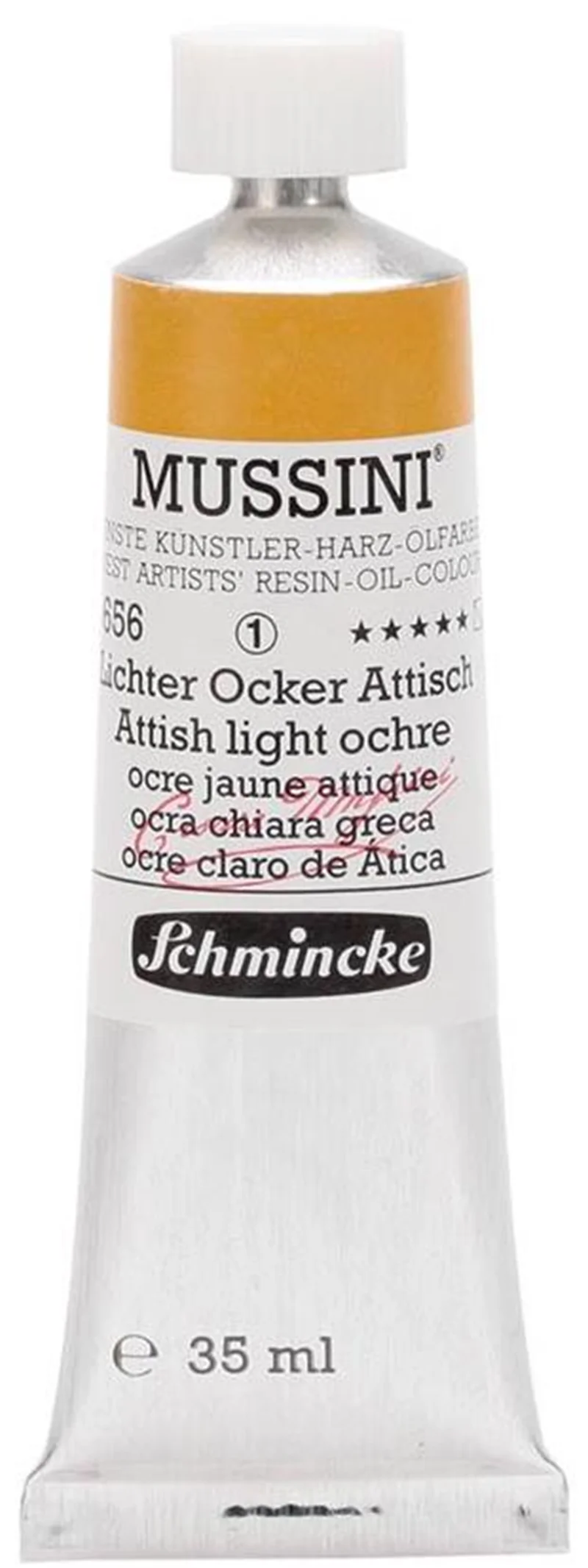 SCHMİNCKE MUSSİNİ ARTİST YAĞLI BOYA 35 ML SERİ 1 656 ATTİC LİGHT OCHRE 10656009