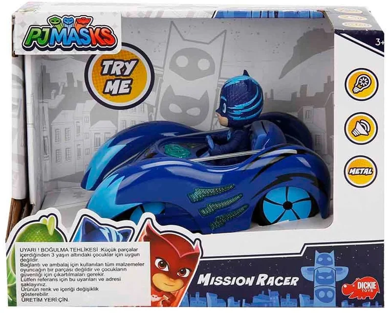 SİMBA DICKIE PJ MASK MISSION RACER CAT-CAR SMB-203142000