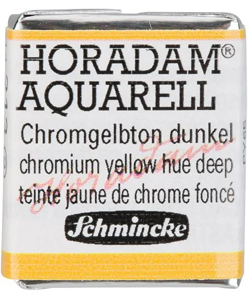 SCHMİNCKE HORADAM AQUARELL ARTİST SULU BOYA CHROME YELLOW DEEP, NO LEAD 1/2 TAB. 14213044