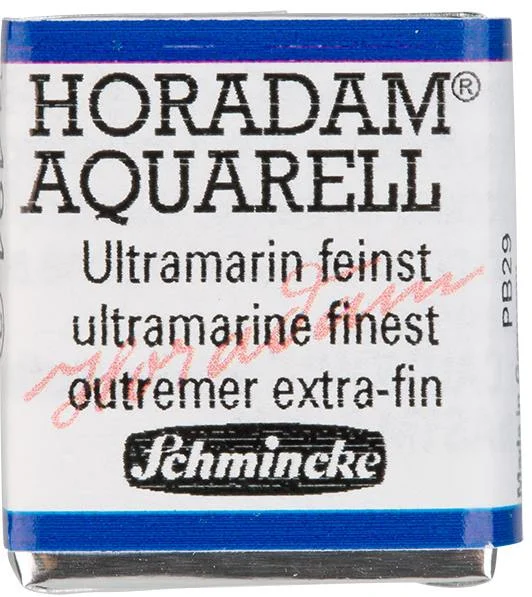 SCHMİNCKE HORADAM AQUARELL ARTİST SULU BOYA ULTRAMARİNE FİNEST 1/2 TAB. 14494044