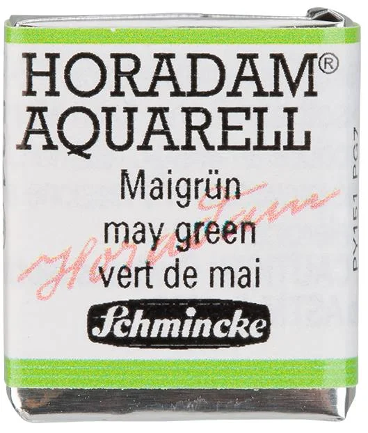 SCHMİNCKE HORADAM AQUARELL ARTİST SULU BOYA MAY GREEN 1/2 TAB. 14524044