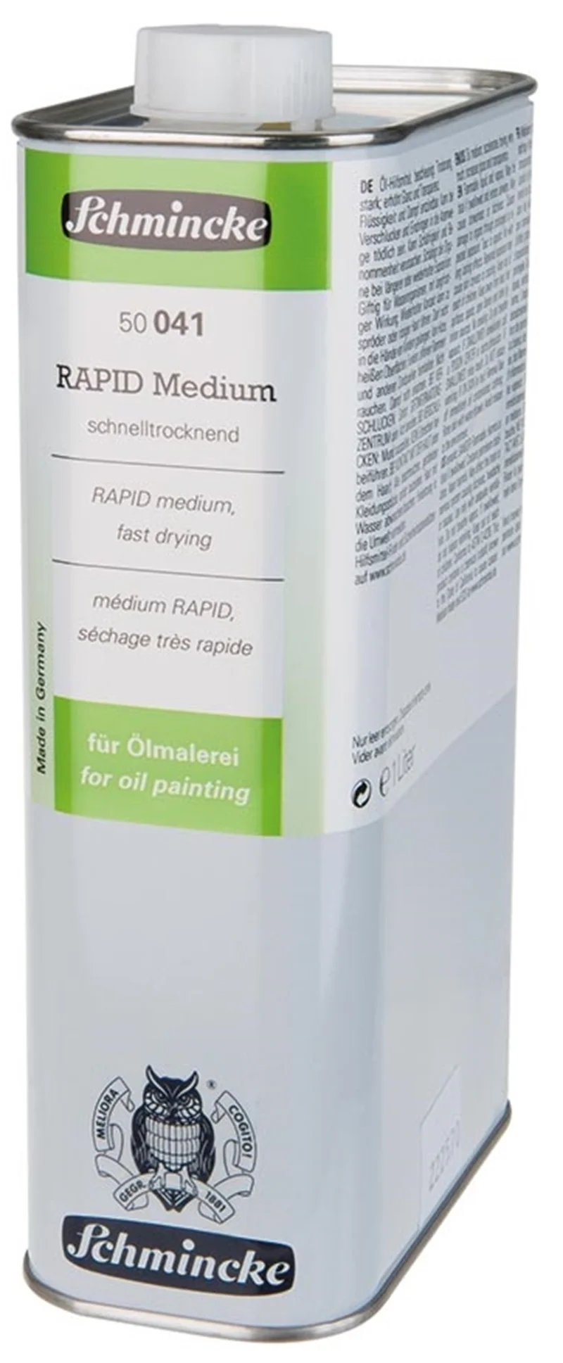 SCHMİNCKE YAĞLI BOYA HIZLI KURUTUCU RAPID MEDİUM 50041 1000 ML 50041029