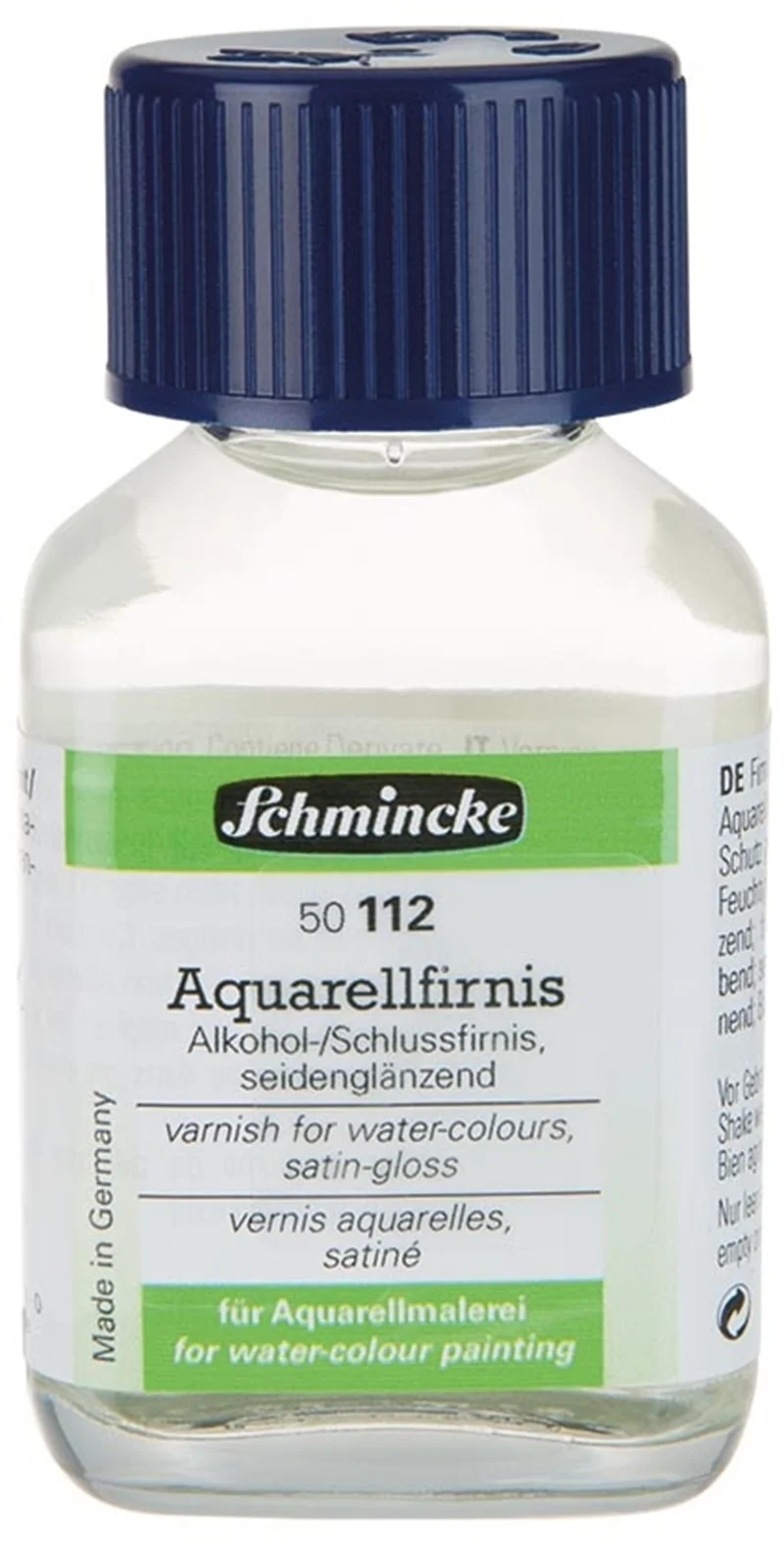 SCHMİNCKE MEDİUM 112 VARNİSH FOR WATERCOLORS SULU BOYA VERNİĞİ 60 ML 50112025