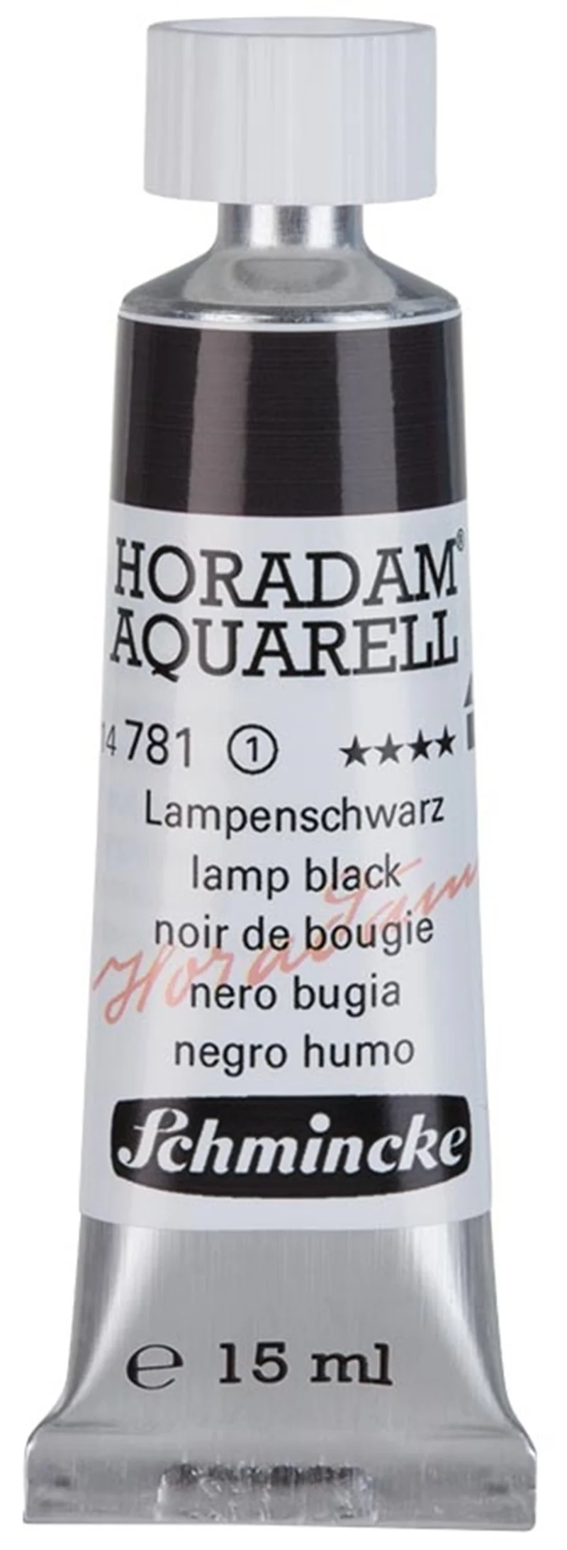 SCHMİNCKE HORADAM AQUARELL ARTİST SULU BOYA 15 ML TÜP SERİ 1 781 LAMP BLACK 14781006