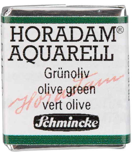 SCHMİNCKE HORADAM AQUARELL ARTİST SULU BOYA OLİVE GREEN 1/2 TAB. 14515044