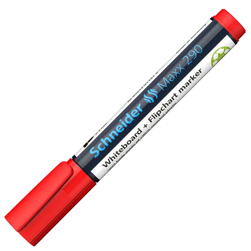 SCHNEIDER BEYAZ TAHTA KALEMİ MAXX 290 KIRMIZI SCM292