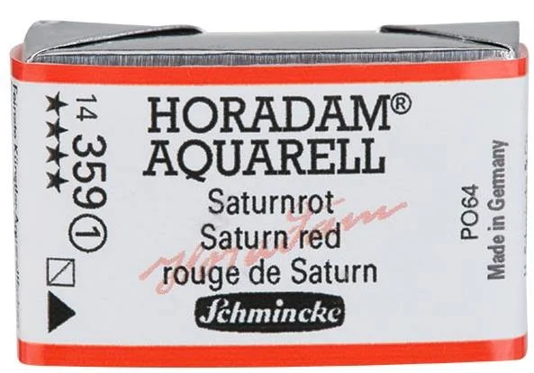 SCHMİNCKE HORADAM AQUARELL ARTİST SULU BOYA TAM TABLET SERİ 1 359 SATRURN RED 14359043