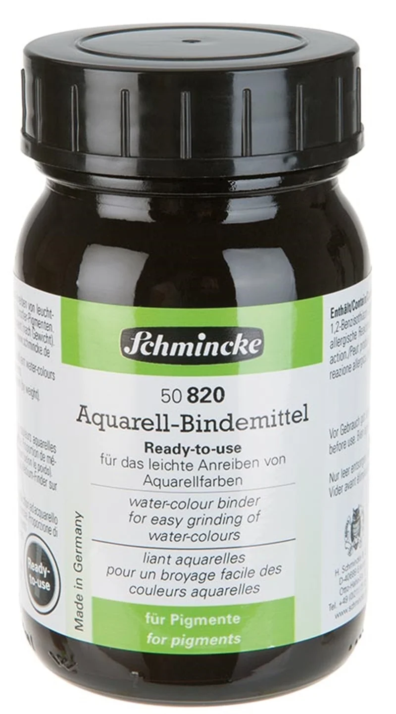 SCHMİNCKE MEDİUM 820 WATERCOLOR BİNDER SULU BOYA BAĞLAYICI KULLANIMA HAZIR 200 ML 50820037