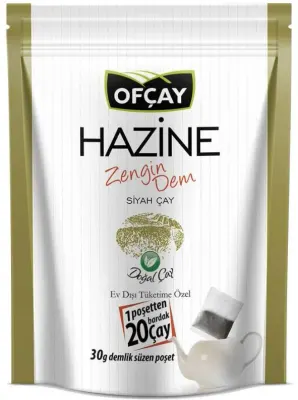 OFÇAY DEMLİK POŞET ÇAY HAZİNE ZENGİNDEM 30g x 30 ADET