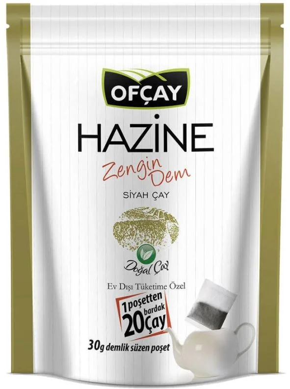 OFÇAY DEMLİK POŞET ÇAY HAZİNE ZENGİNDEM 30g x 30 ADET