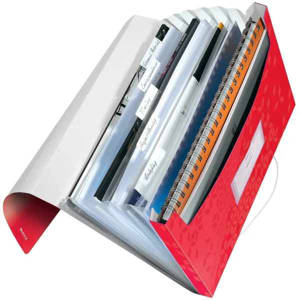 LEITZ PROJE DOSYASI ACTIVE WOW L-4589 METALİK KIRMIZI