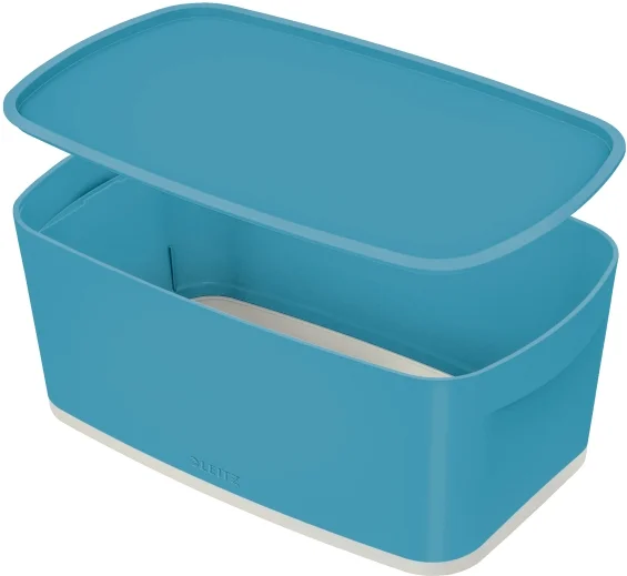 LEITZ SAKLAMA KUTUSU COSY MYBOX KAPAKLI KÜÇÜK L-5263 MAVİ