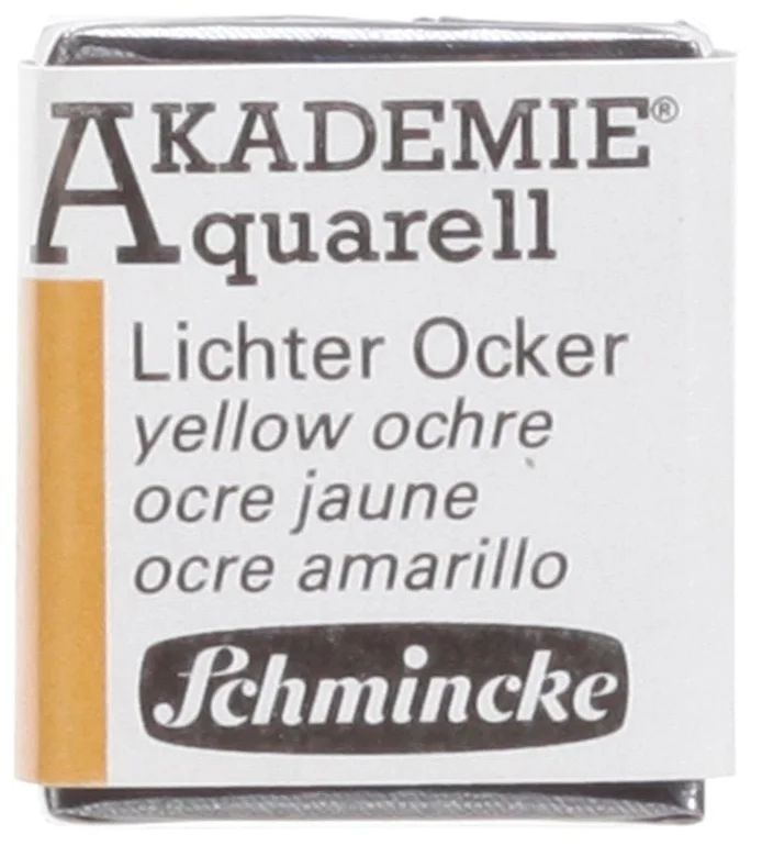 SCHMİNCKE AKADEMİE AQUARELL YARIM TABLET SULU BOYA 660 YELLOW OCHRE 16660044