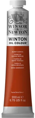 W&amp;N YAĞLI BOYA WINTON 200 ML BURNT SIENNA 074 (2) WN-1437074