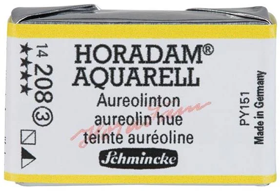 SCHMİNCKE HORADAM AQUARELL ARTİST SULU BOYA TAM TABLET SERİ 3 208 AUREOLİN MODERN 14208043