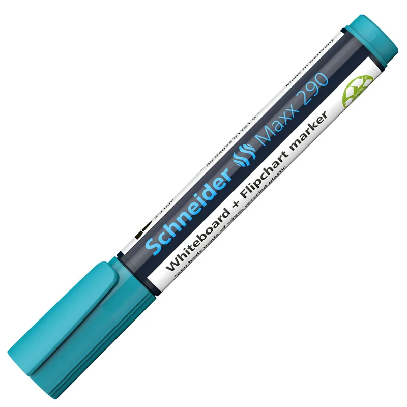 SCHNEIDER BEYAZ TAHTA KALEMİ MAXX 290 TURKUAZ SCM303