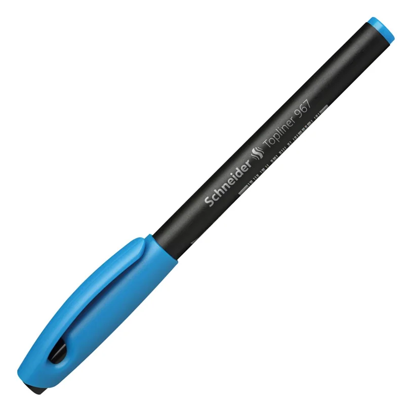 SCHNEIDER FİBER UÇLU KALEM TOPLINER 967 0.4 TURKUAZ SCR103S