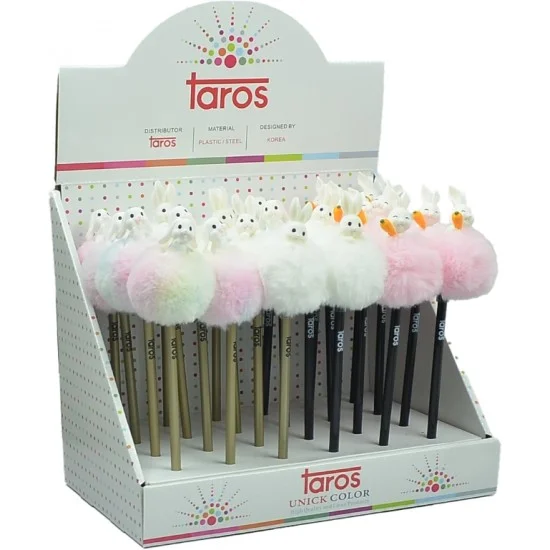 TAROS 6911 UNİCK COLOR PELUŞ TAVŞAN TEPELİ KURŞUN KALEM