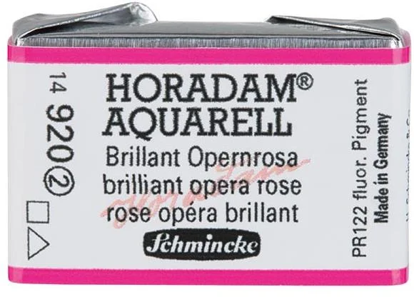 SCHMİNCKE HORADAM AQUARELL ARTİST SULU BOYA TAM TABLET SERİ 2 920 BRİLLİANT OPERA ROSE 14920043