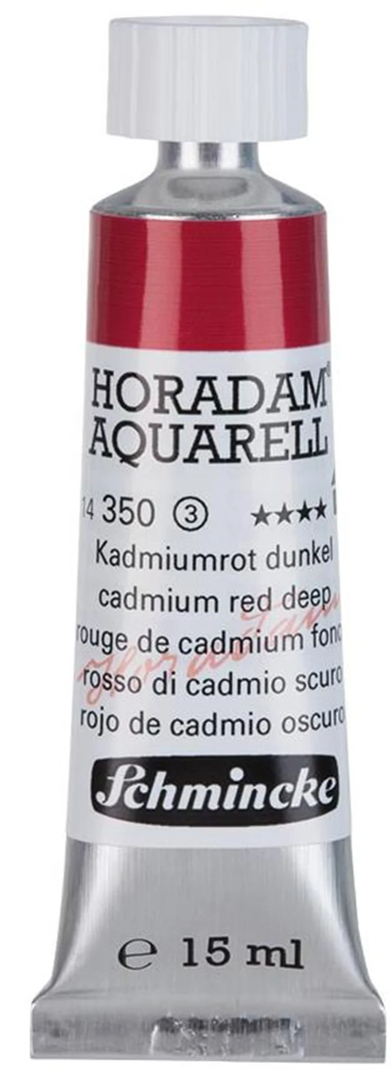 SCHMİNCKE HORADAM AQUARELL ARTİST SULU BOYA 15 ML TÜP SERİ 3 350 CADMİUM RED DEEP 14350006