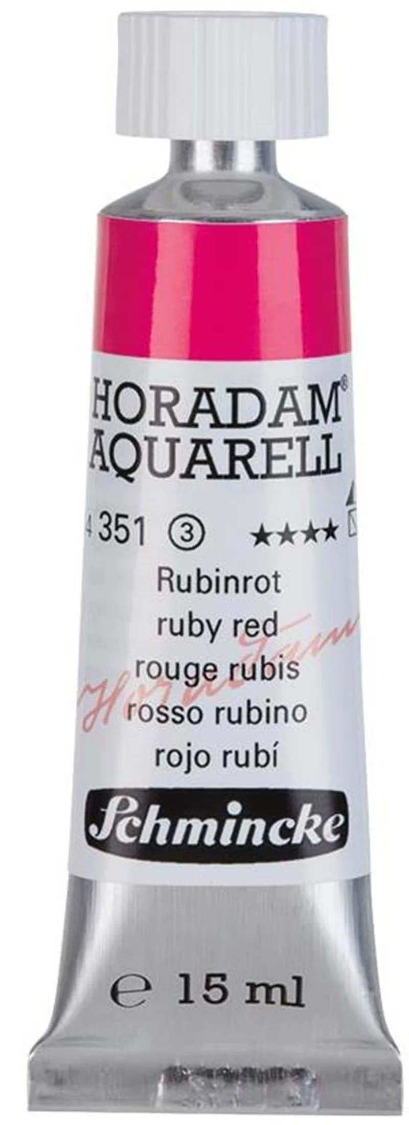 SCHMİNCKE HORADAM AQUARELL ARTİST SULU BOYA 15 ML TÜP SERİ 3 351 RUBY RED 14351006