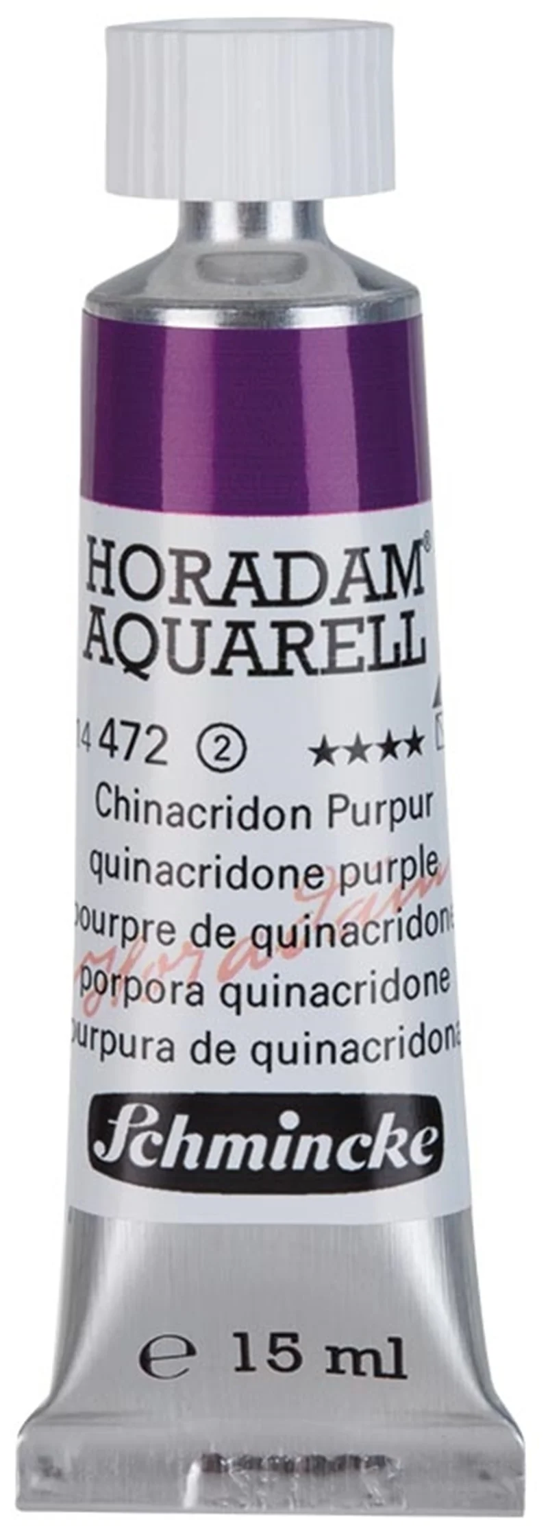SCHMİNCKE HORADAM AQUARELL ARTİST SULU BOYA 15 ML TÜP SERİ 2 372 QUİNACRİDONE PURPLE 14472006
