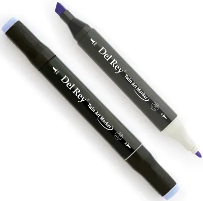 DEL REY GRAFİK MARKÖR TWIN MN-DR145 PALE LAVENDER