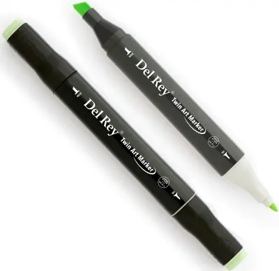 DEL REY GRAFİK MARKÖR TWIN MN-DR171 JADE GREEN