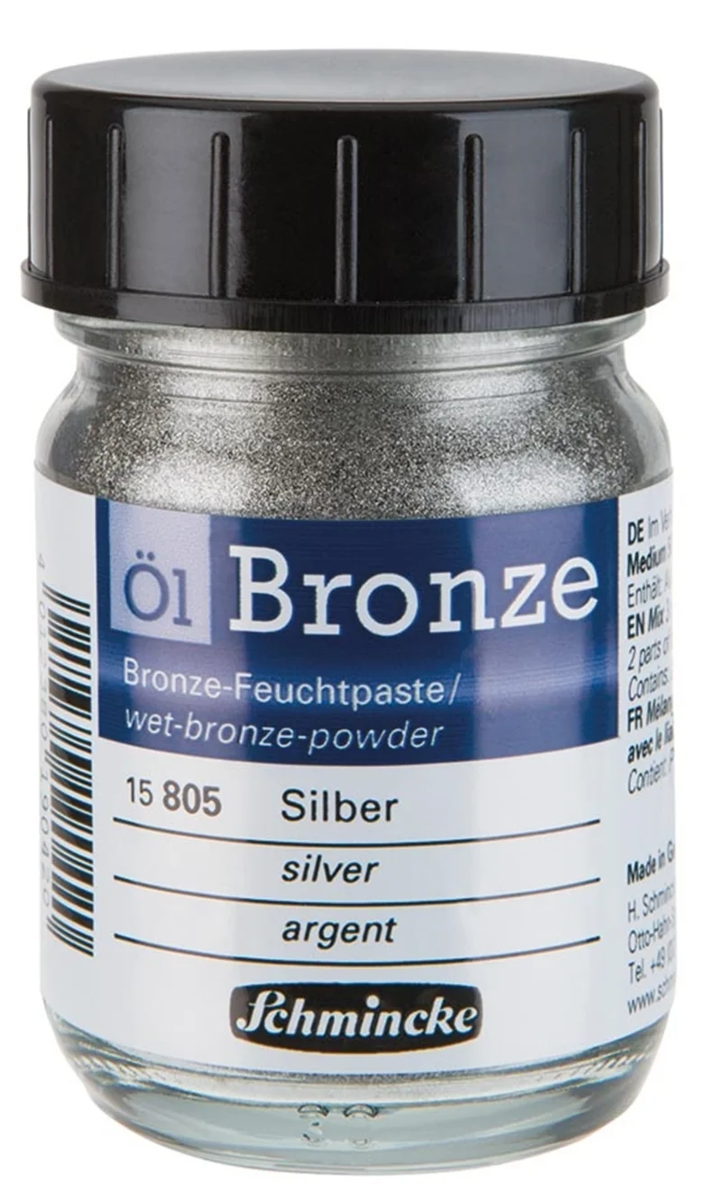 SCHMİNCKE OİL BRONZE YAĞLI BOYA YALDIZ PİGMENT 50 ML 805 SİLVER 15805024