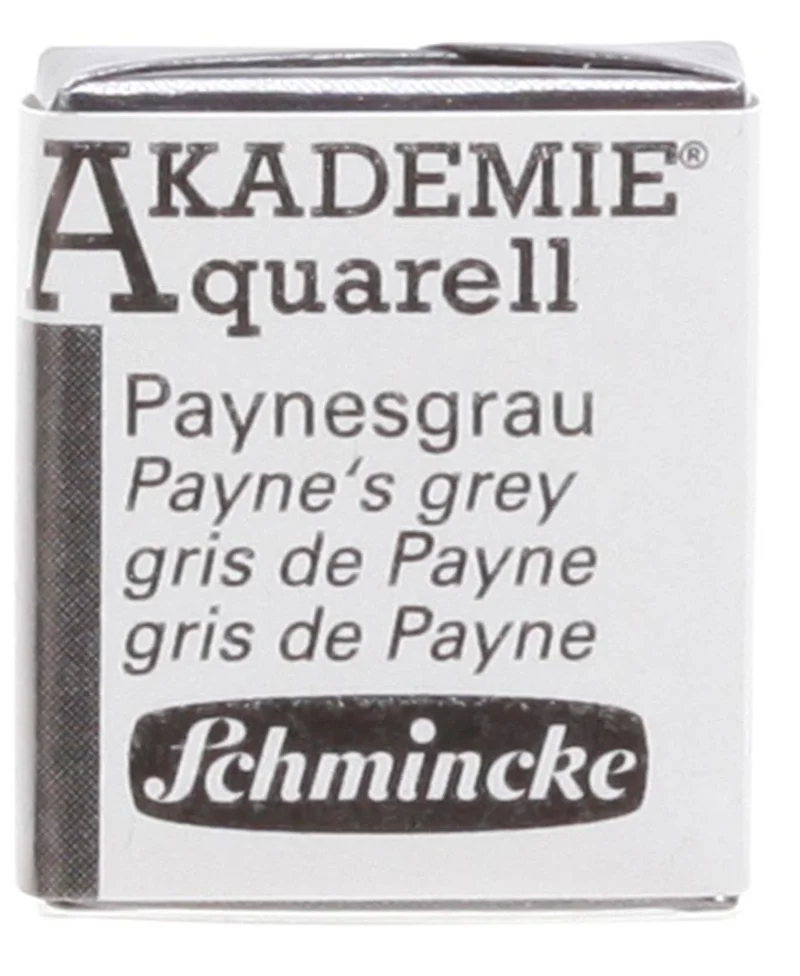 SCHMİNCKE AKADEMİE AQUARELL YARIM TABLET SULU BOYA 770 PAYNE'S GREY 16770044