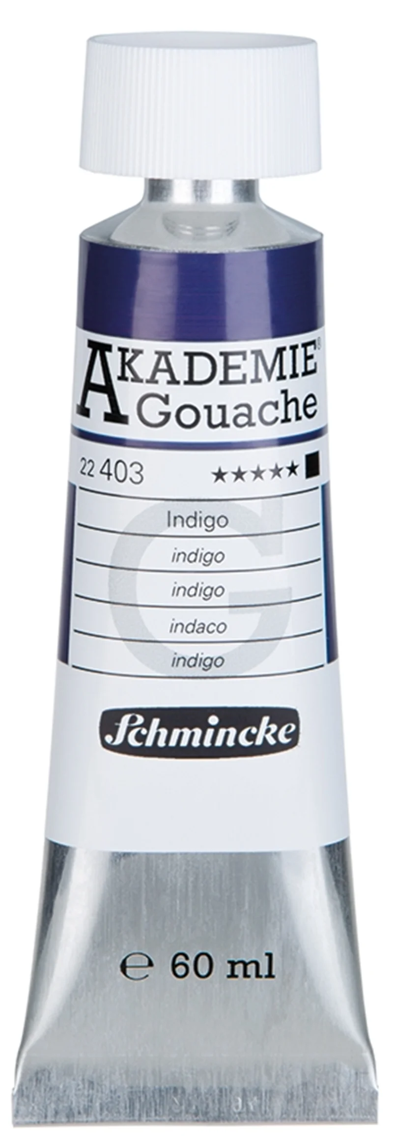 SCHMİNCKE AKADEMİE GUAJ BOYA 60 ML 403 İNDİGO 22403011