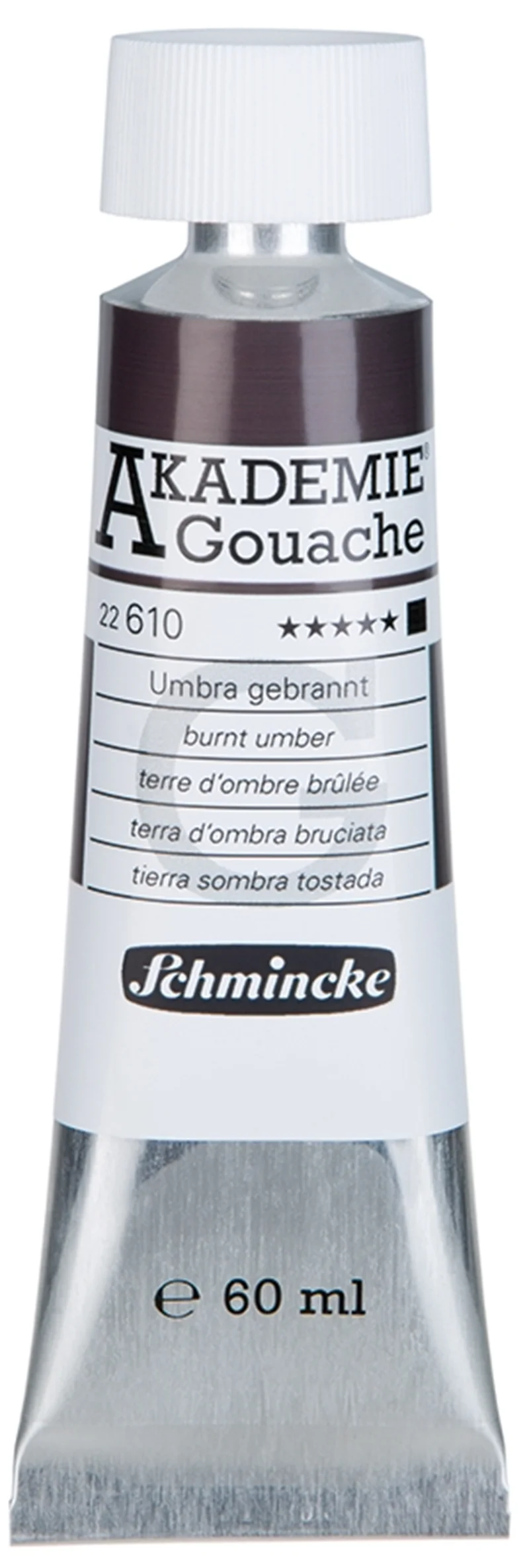 SCHMİNCKE AKADEMİE GUAJ BOYA 60 ML 610 BURNT UMBER 22610011