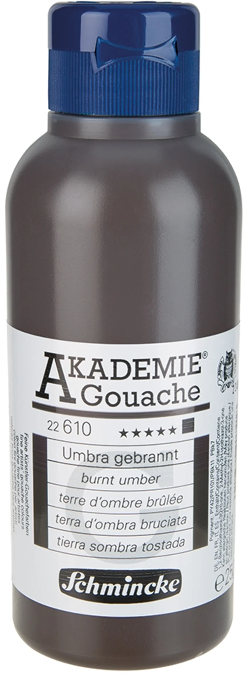 SCHMİNCKE AKADEMİE GUAJ BOYA 250 ML 610 BURNT UMBER 22610027