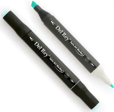 DEL REY GRAFİK MARKÖR TWIN MN-DR143 MINT BLUE
