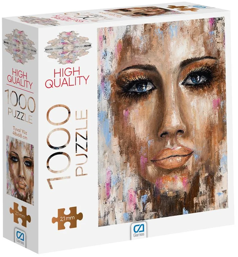 CA GAMES PUZZLE 1000 PARÇA TUVAL YÜZ CA.7030