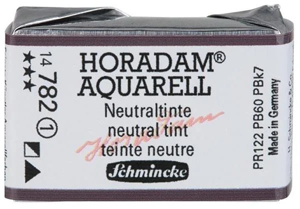 SCHMİNCKE HORADAM AQUARELL ARTİST SULU BOYA TAM TABLET SERİ 1 782 NEUTRAL TİNT 14782043