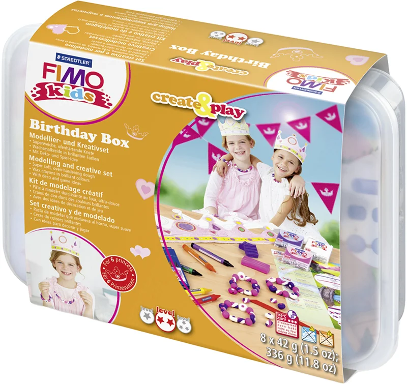 FIMO KIDS MODELLEME KİLİ SET C&P BP PRENSES 8033 04 02