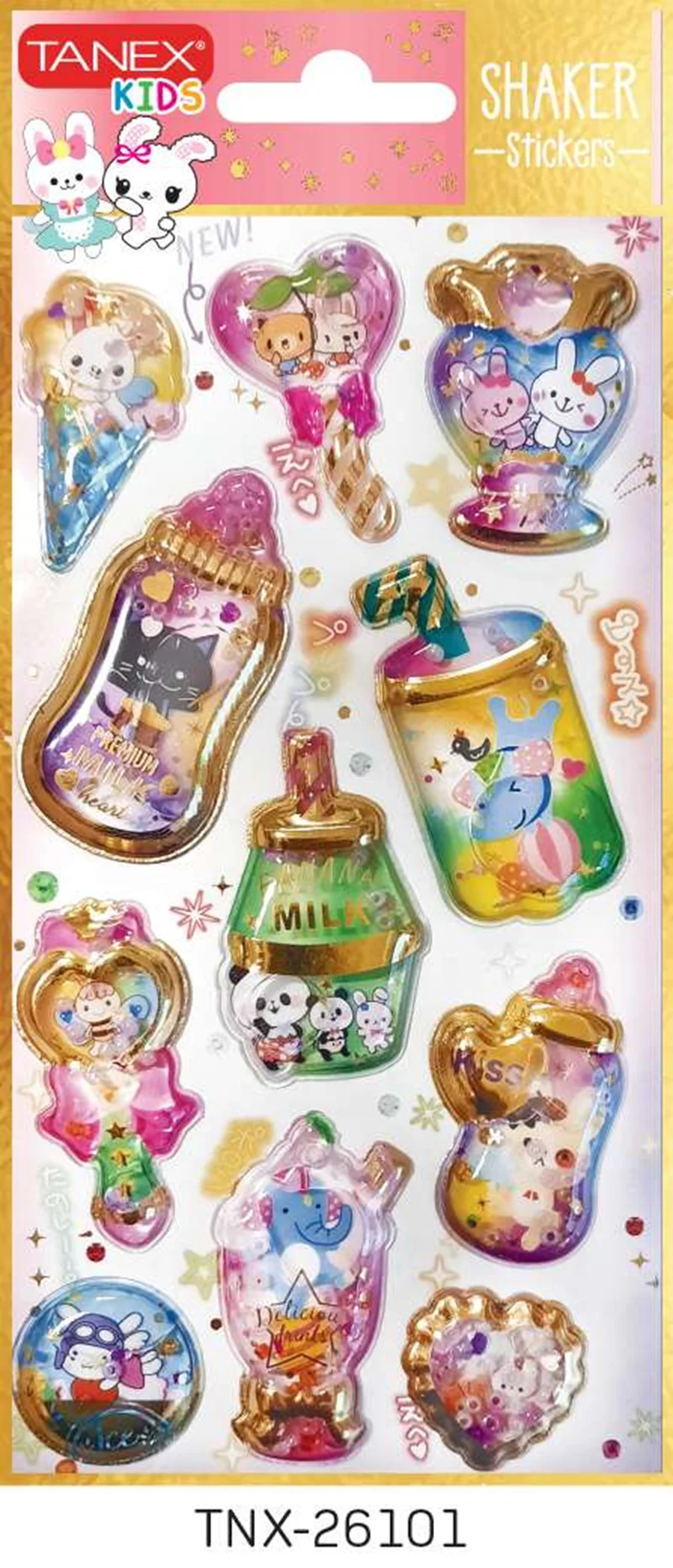 TANEX TNX-26101 SULU PUFFY ETİKET 1 AD. TNX2610101